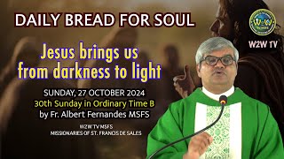 HOMILY  27 OCTOBER 2024  DARKNESS TO LIGHT  30TH ORDINARY SUNDAY B reflection homily sermon [upl. by Bobbi435]