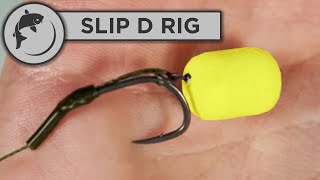 How To Tie The Slip D Rig  Bottom BaitWafter Presentation For Carp Fishing [upl. by Aretta]