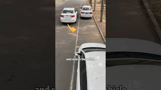 Side parking is actually very simple tips driving car how tutorial howto shortsvideo parking [upl. by Carol-Jean]