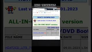 Create hdat2 bootable usb shorts harddisk viral [upl. by Albertson631]