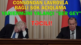 Conson Lavrovun əsl kimliyini açıqladı  Yarıerməni yalançı quotSerGeyquot… [upl. by Doris]