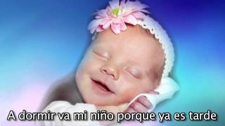 Ea la nana  Cancion de Cuna para bebes con letra  relajar  calmar  arrullar  Mozart [upl. by Aehsel]