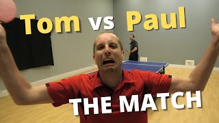 Tom vs Paul Drinkhall  The Match [upl. by Esenej]