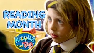 WoollyandTigOfficial Reading Month  Going to School  Kids TV Show  Toy Spider [upl. by Hussar]