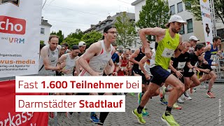 Fast 1600 Teilnehmer bei Darmstädter Stadtlauf [upl. by Dore]