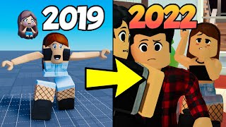 My Evolution In ROBLOX Animation 2019  2022 [upl. by Nwahsel]