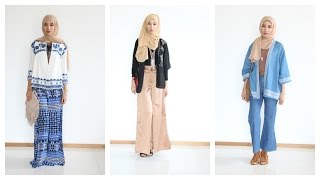 Summer Hijab lookbook Tribal [upl. by Ebonee987]