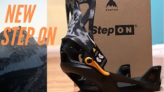 New 2022 Burton Step On Binding  Unboxing and Setup [upl. by Tarah200]