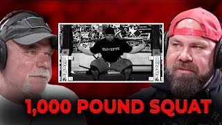 Jim Wendler  531 Training Program 1000 LBS Squat Strength Coach Table Talk 256 [upl. by Yrrek706]