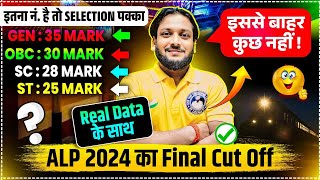 RRB ALP CBT1 CUT OFF 2024  ALP CUT OFF 2024  ALP EXPECTED CUT OFF 2024  By Deepak Sir [upl. by Breger]