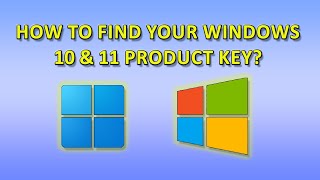 FIND YOUR WINDOWS PRODUCT KEY IN 2 MINUTES Windows 1011 [upl. by Oecile936]