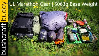 Ultralight Gear LoadOut  24h SelfSufficient Marathon Overnighter [upl. by Anuahc]