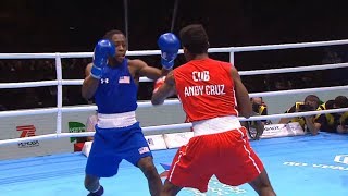 Finals 63kg CRUZ GOMEZ Andy CUB vs DAVIS Keyshawn USA World Ekaterinburg 2019 [upl. by Risser]