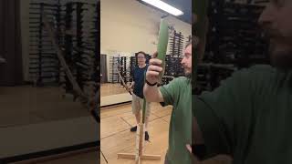 cutting thicc bamboo with the Cloudhammer S5 Surging Dragon katana [upl. by Kalk]