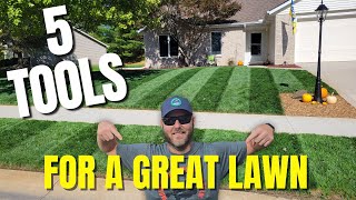 5 MustHave Tools for the Ultimate Lawn [upl. by Kciredor]