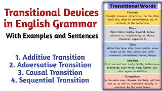 Transitional Devices  Transitional Devices in English  Transitional Devices in Urdu and Hindi [upl. by Srednas]