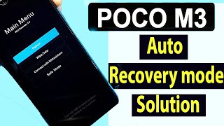 poco m3 recovery mode problem solution volume button problem solution [upl. by Tamara]