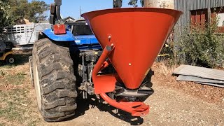 I Bought a Tractor Supply 3 Point Spreader The Good The Bad and What I’m Doing With It [upl. by Narad]