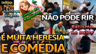 NÃO PODE RIR  É MUITA HERESIA E COMÉDIA GOSPEL [upl. by Ahsienahs]