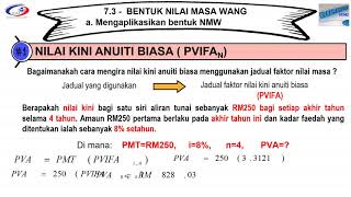 Bab 7 TVM 5th hour [upl. by Benge]