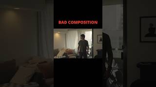 Bad Vs Good Composition filmmaking [upl. by Serafina548]