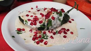 HISTORIA Y SIGNIFICADO DE LOS CHILES EN NOGADALAS RECETAS DE LUPITA [upl. by Anialad]