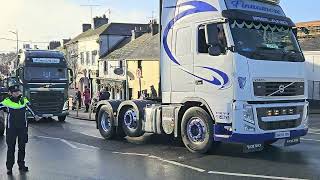 Tullamore Tractor Run Thursday 28th December 2023 part 1 [upl. by Hoeg]