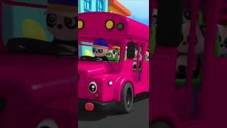 Roues Sur le Bus shorts vehicle wheelsonthebus song bus [upl. by Rajewski275]