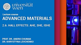 Advanced Materials  Lecture 26  Hall Effects [upl. by Mariele]