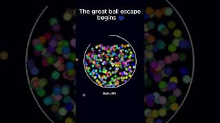 The great ball escape begins 🌀 [upl. by Iviv708]