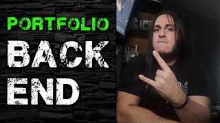 PORTAFOLIO PROGRAMADOR BACKEND 🤘 [upl. by Airual]