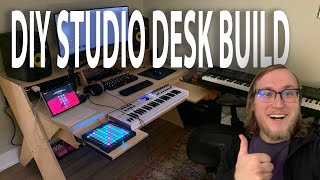 DIY Output Platform Music Studio Desk Build [upl. by Auoy]