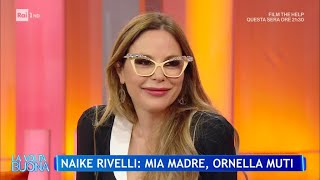 Naike Rivelli mia madre Ornella Muti  La volta buona 12112024 [upl. by Alwitt]