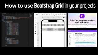 How to use Bootstrap Grid  Explaining the concept and how to use [upl. by Orlantha986]