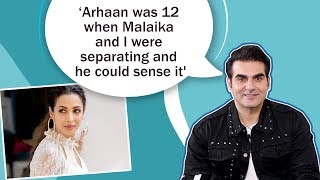 Arbaaz Khan on divorce with Malaika Arora breaking the news to Arhaan Salman amp familys support [upl. by Eulaliah]