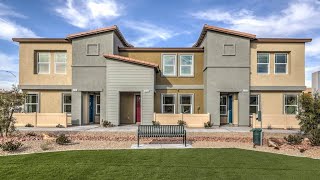 Townhomes For Sale Las Vegas Grand Opening Amigo Trails DR Horton 1417 Sqft 3BD Loft 3BA 2CR [upl. by Maible]