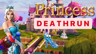 NEW 👸 👑 Princess DEATHRUN played by Apfel  Fortnite Creative Maps CODE [upl. by Esiuqcaj321]