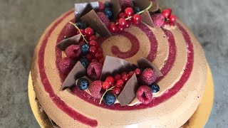 Entremet Chocolat Framboise [upl. by Andrew315]