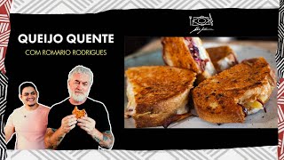 QUEIJO QUENTE com o Chef Romario Rodrigues amp Alex Atala [upl. by Gutow]