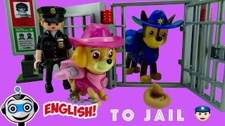 The Paw Patrol go to jail for messing up the public street [upl. by Eiser]