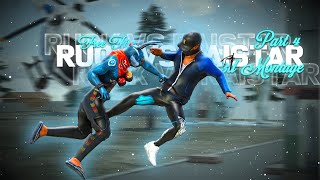 RUOK vs RAISTAR Part 4 🔥 3D ANIMATION MONTAGE FREE FIRE MAX ❤️ Edited by PriZzo FF How to make MODEL [upl. by Holtz]