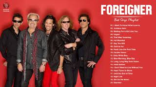 Foreigner Greatest Hits Full Album  Best Songs Of Foreigner Playlist 2021 [upl. by Johansen]