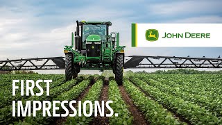 First Impression of the newest See amp Spray™  John Deere Precision Ag [upl. by Netniuq]