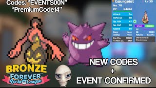 2 NEW HALLOWEEN CODES  CONFIRMED EVENT  Pokemon Brick Bronze [upl. by Binni]