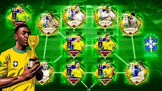 Brazil  Best Special Iconic Squad Builder Pele O Rei  FIFA Mobile [upl. by Harret]