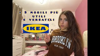 I 5 MOBILI PIÙ UTILI E VERSATILI DI IKEA [upl. by Yren]