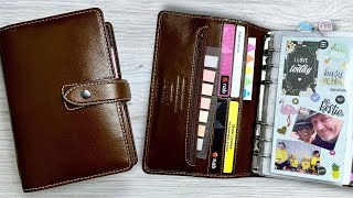 🔴 Inside My Filofax Personal Malden A Planner Review and Flip Through [upl. by Karwan]