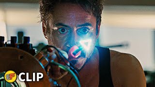 Tony Stark Creating New Element Scene  Iron Man 2 2010 Movie Clip HD 4K [upl. by Serena]