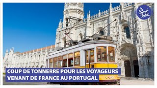 Coup de tonnerre pour les voyageurs venant de France au Portugal [upl. by Ydnys575]