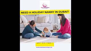 Holiday Nanny in Dubai babysitting nannydubai visitdubai baby children dubaiwithkids lear [upl. by Akemrehs]